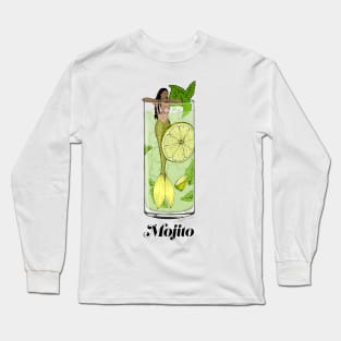 Mojito Mermaid Long Sleeve T-Shirt